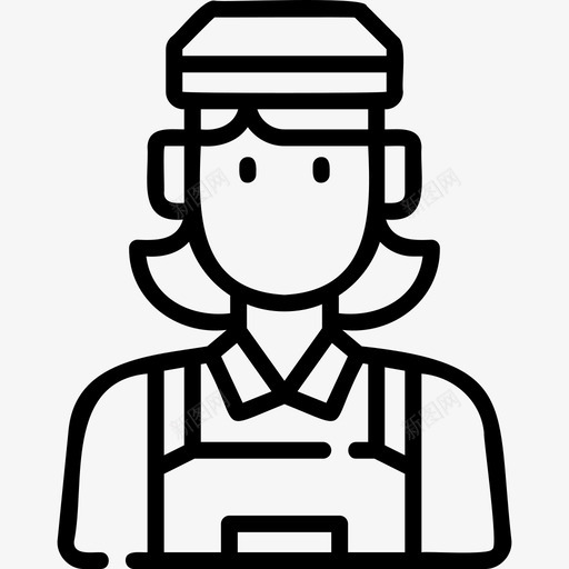 服务员快餐121svg_新图网 https://ixintu.com 服务员 快餐