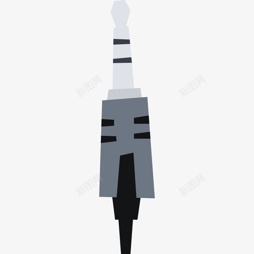 音频插孔技术124扁平svg_新图网 https://ixintu.com 音频 插孔 技术 扁平