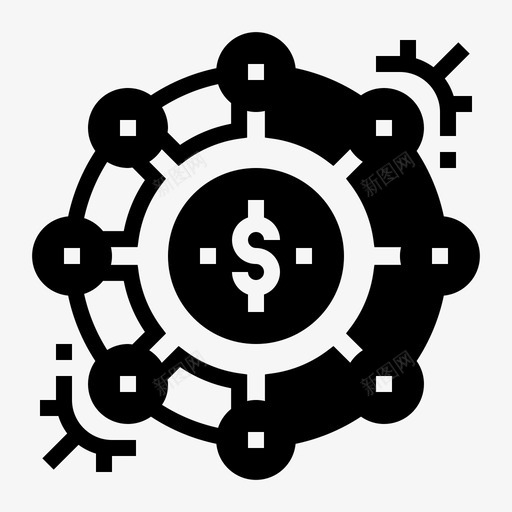 分配会计硬币svg_新图网 https://ixintu.com 会计 分配 硬币 分割 分享