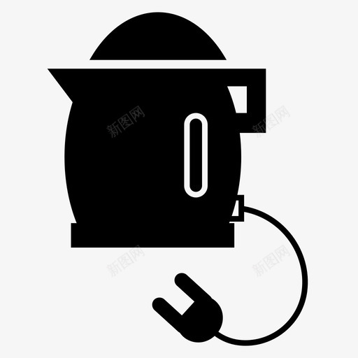 电水壶手绘素描svg_新图网 https://ixintu.com 电水壶 手绘 素描 茶壶 厨房用品