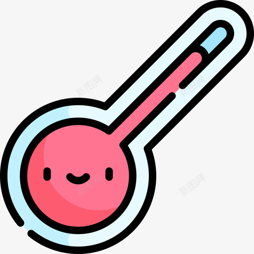 温度计沙漠57线性颜色svg_新图网 https://ixintu.com 温度计 沙漠 线性 颜色