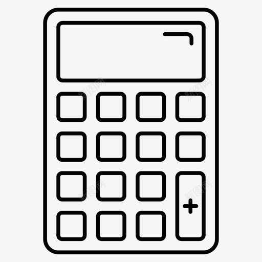 计算器加法器计算设备svg_新图网 https://ixintu.com 计算器 加法器 计算 设备 估计 会计 机器 商业 金融 向量 图标