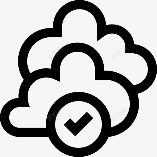 连接云计算和网络10线性svg_新图网 https://ixintu.com 连接 云计算 网络 线性