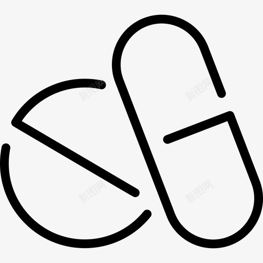 药片病毒传播78线状svg_新图网 https://ixintu.com 药片 病毒 传播 线状