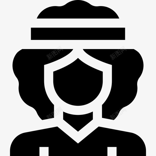 嬉皮士嬉皮士42填充svg_新图网 https://ixintu.com 嬉皮士 填充