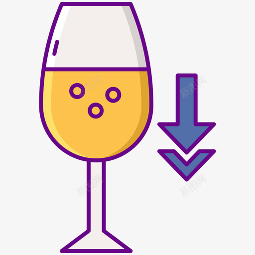 酒精美食家2线性颜色svg_新图网 https://ixintu.com 酒精 美食家 线性 颜色