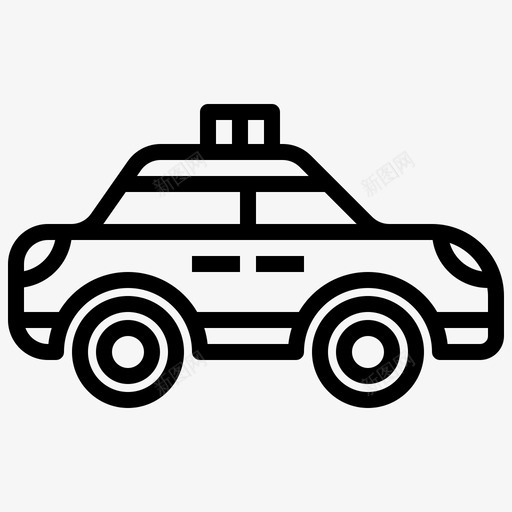 警车6号高速公路直线型svg_新图网 https://ixintu.com 警车 6号 高速公路 直线 线型