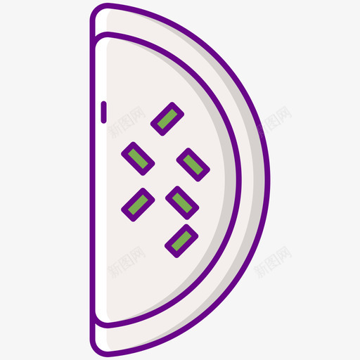 煎蛋卷美食家2原色svg_新图网 https://ixintu.com 煎蛋卷 美食家 原色