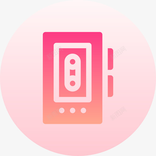 录音机通信和媒体35循环svg_新图网 https://ixintu.com 录音机 通信 信和 媒体 循环