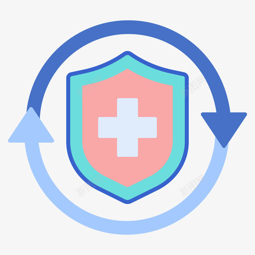健康保险成瘾21线性颜色svg_新图网 https://ixintu.com 健康保险 成瘾 线性 颜色