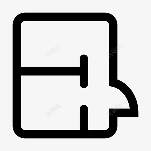 家装户型平面图线性svg_新图网 https://ixintu.com 家装 户型 平面图 线性