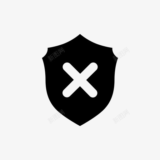 防护罩锁保护svg_新图网 https://ixintu.com 安全 防护罩 保护