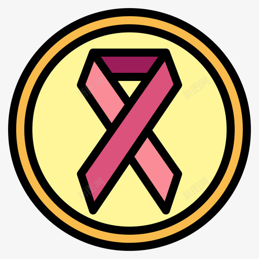 色带健康110线性颜色svg_新图网 https://ixintu.com 色带 健康 线性 颜色