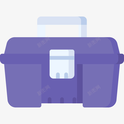 工具箱塑料制品15扁平svg_新图网 https://ixintu.com 工具箱 塑料制品 扁平
