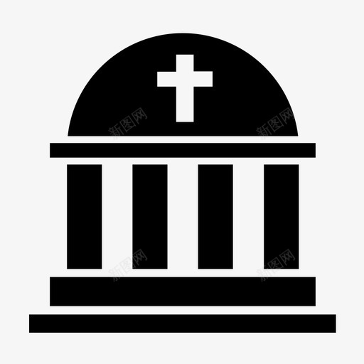 天主教堂弥撒宗教svg_新图网 https://ixintu.com 天主教堂 弥撒 宗教 寺庙