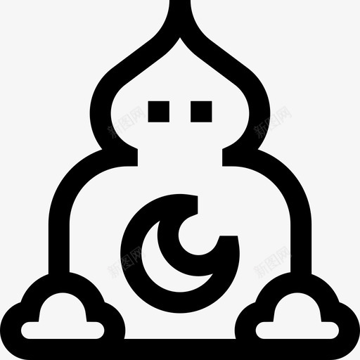 我是斋月47号直线型svg_新图网 https://ixintu.com 我是 斋月 47号 直线 线型