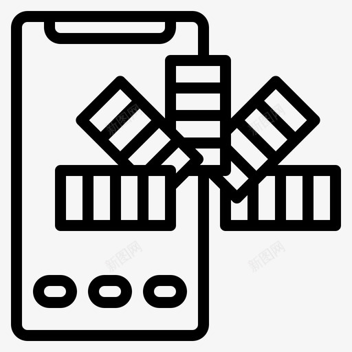 太阳穴加密线性svg_新图网 https://ixintu.com 太阳穴 加密 线性