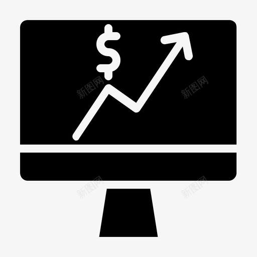 商业分析计算机商业智能字形svg_新图网 https://ixintu.com 商业 分析 计算机 商业智能 字形