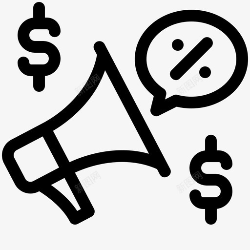 促销电子商务228线性svg_新图网 https://ixintu.com 促销 电子商务 线性