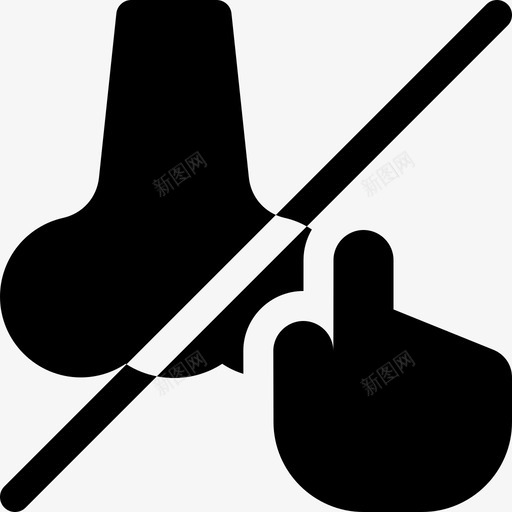 不要碰冠状病毒预防5填充svg_新图网 https://ixintu.com 不要 冠状 病毒 预防 填充