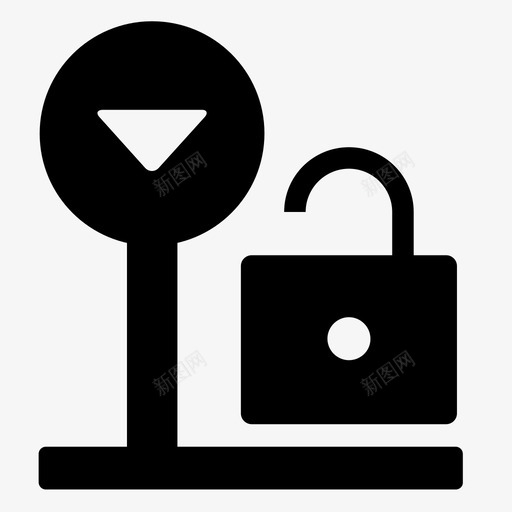 降锁svg_新图网 https://ixintu.com 降锁