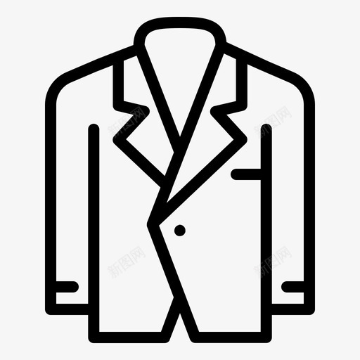 西服衣服连衣裙svg_新图网 https://ixintu.com 连衣裙 西服 衣服 时装 燕尾服 轮廓
