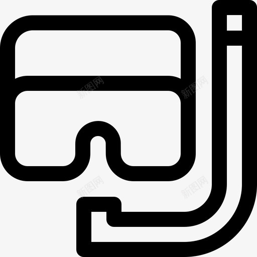 浮潜暑假47线性svg_新图网 https://ixintu.com 浮潜 暑假 线性