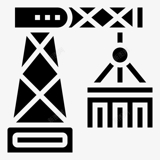 集装箱货物出口svg_新图网 https://ixintu.com 集装箱 货物 出口 工业 物流 标志