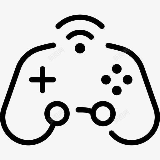 Gamepad互联网技术31线性svg_新图网 https://ixintu.com Gamepad 互联网 技术 线性