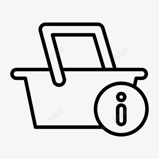 购物篮购买信息svg_新图网 https://ixintu.com 购物篮 购买 信息 购物