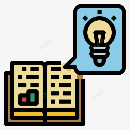 学习爱好33线条颜色svg_新图网 https://ixintu.com 学习 爱好 线条 颜色