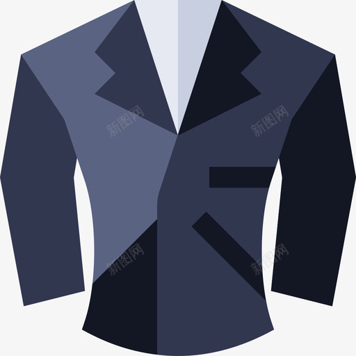 夹克机车4号扁平svg_新图网 https://ixintu.com 夹克 机车 4号 扁平