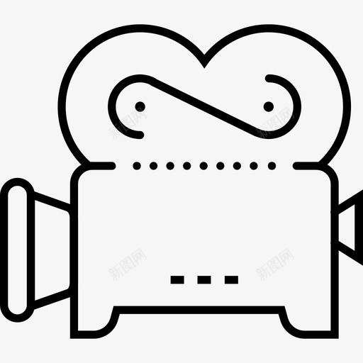拍摄电影电影视频svg_新图网 https://ixintu.com 电影 拍摄 视频
