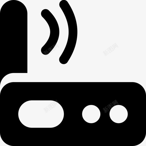 路由器设备电子svg_新图网 https://ixintu.com 路由器 设备 电子 wifi 无线 电子设备