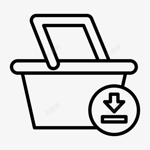 购物篮购买下载svg_新图网 https://ixintu.com 购物篮 购买 下载 购物