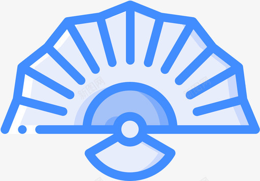 风扇保持凉爽3蓝色svg_新图网 https://ixintu.com 风扇 保持 凉爽 蓝色
