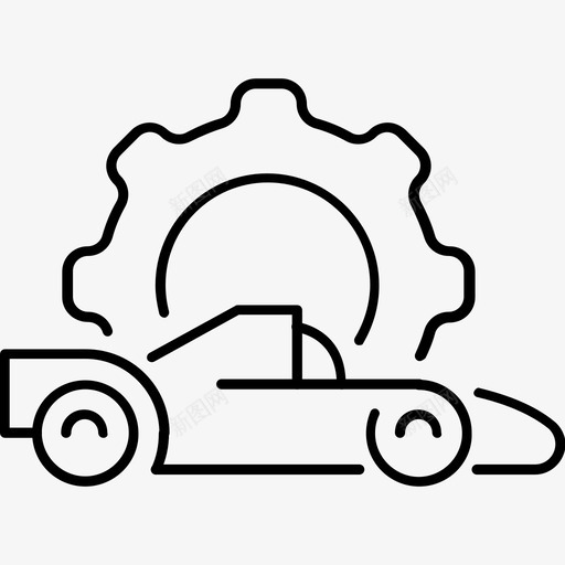 汽车修理诊断修理svg_新图网 https://ixintu.com 汽车修理 修理 诊断