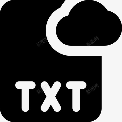 云办公室文件1已填充svg_新图网 https://ixintu.com 办公室 文件 填充