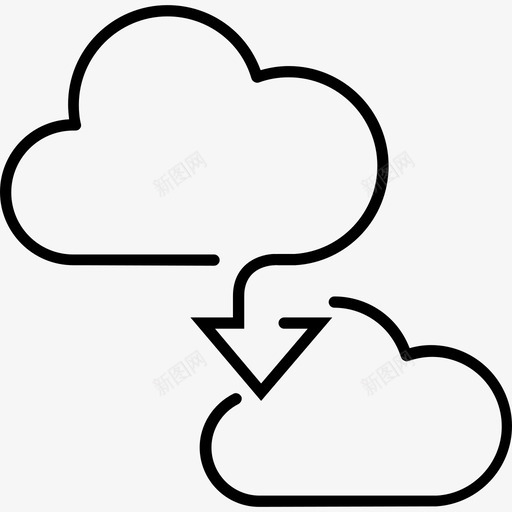 下载云存储计算数据svg_新图网 https://ixintu.com 下载 存储 计算 数据 服务