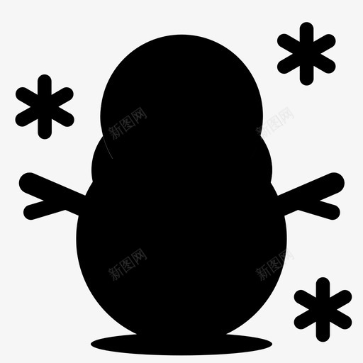 655snowmansvg_新图网 https://ixintu.com 655snowman