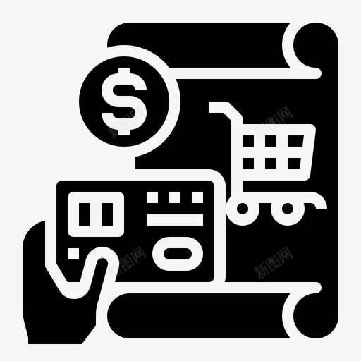 支付购物和电子商务22填充svg_新图网 https://ixintu.com 支付 购物 电子商务 填充