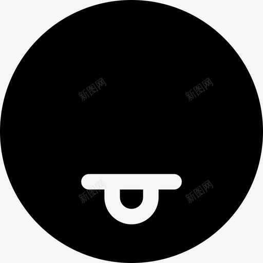 无礼恶作剧舌头svg_新图网 https://ixintu.com 无礼 恶作剧 舌头 不悦 满脸 愁容