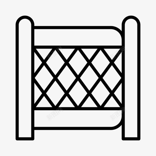 大门建筑门svg_新图网 https://ixintu.com 大门 栅栏 建筑