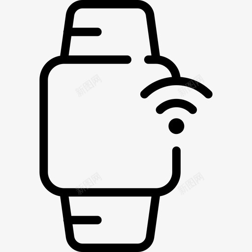智能手表互联网技术31线性svg_新图网 https://ixintu.com 智能 手表 互联网 技术 线性