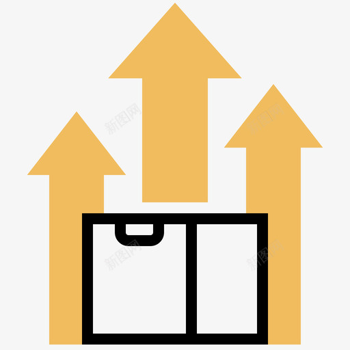 升起慈善129黄影svg_新图网 https://ixintu.com 升起 慈善 黄影