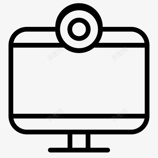网络摄像机聊天交流svg_新图网 https://ixintu.com 网络 摄像机 聊天 交流 通讯 视频 视频聊天