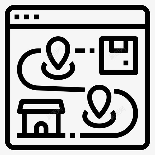 跟踪后勤124直线svg_新图网 https://ixintu.com 跟踪 后勤 直线