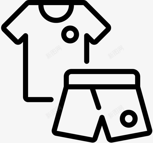 服装保持凉爽1线性svg_新图网 https://ixintu.com 服装 保持 凉爽 线性