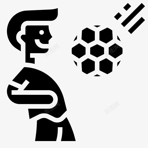 足球爱好37字形svg_新图网 https://ixintu.com 足球 爱好 字形