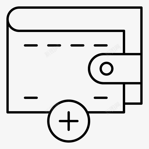 钱新的钱包svg_新图网 https://ixintu.com 新的 钱包 金融